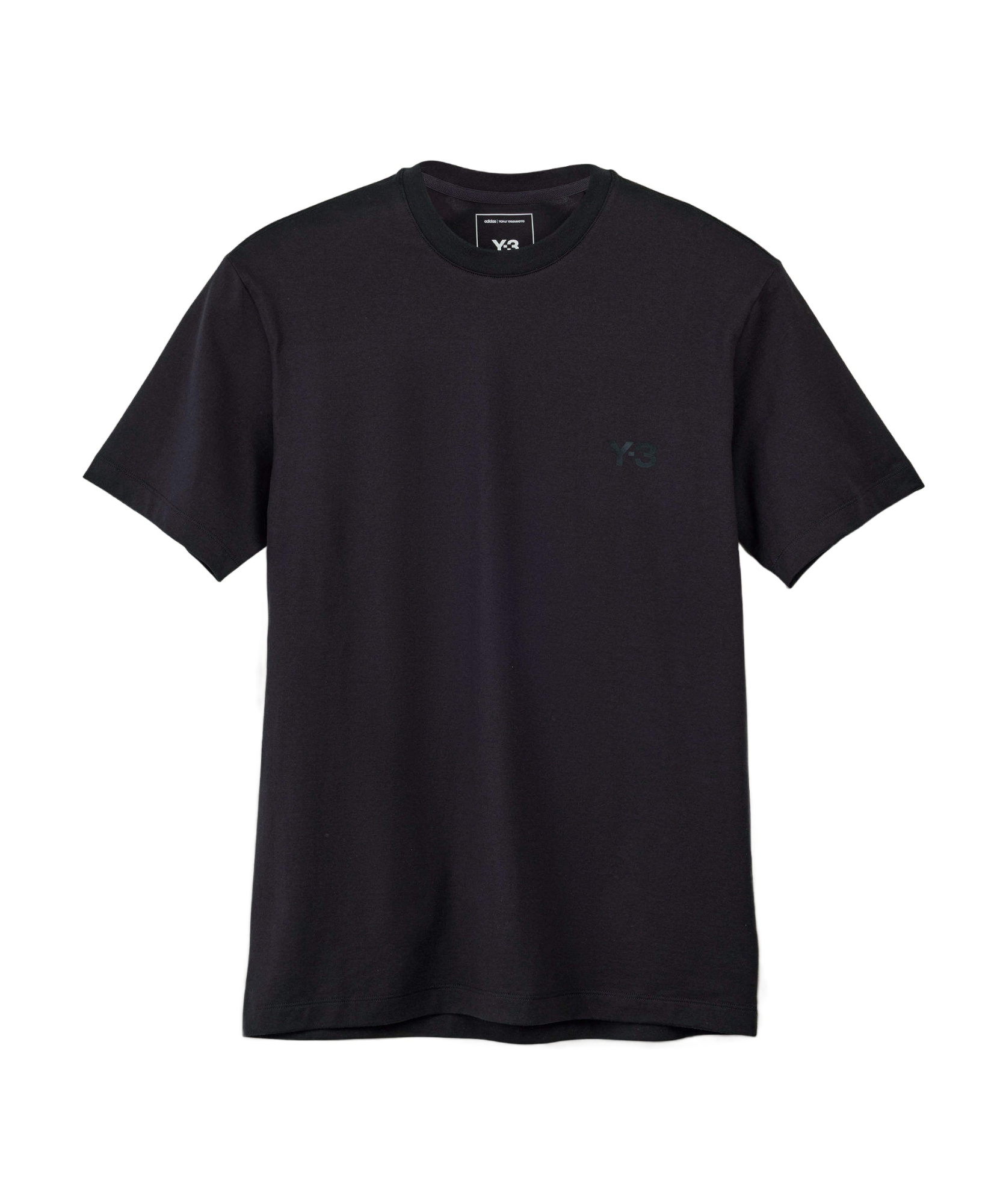 Y-3 M Wo Ss Tee In Black