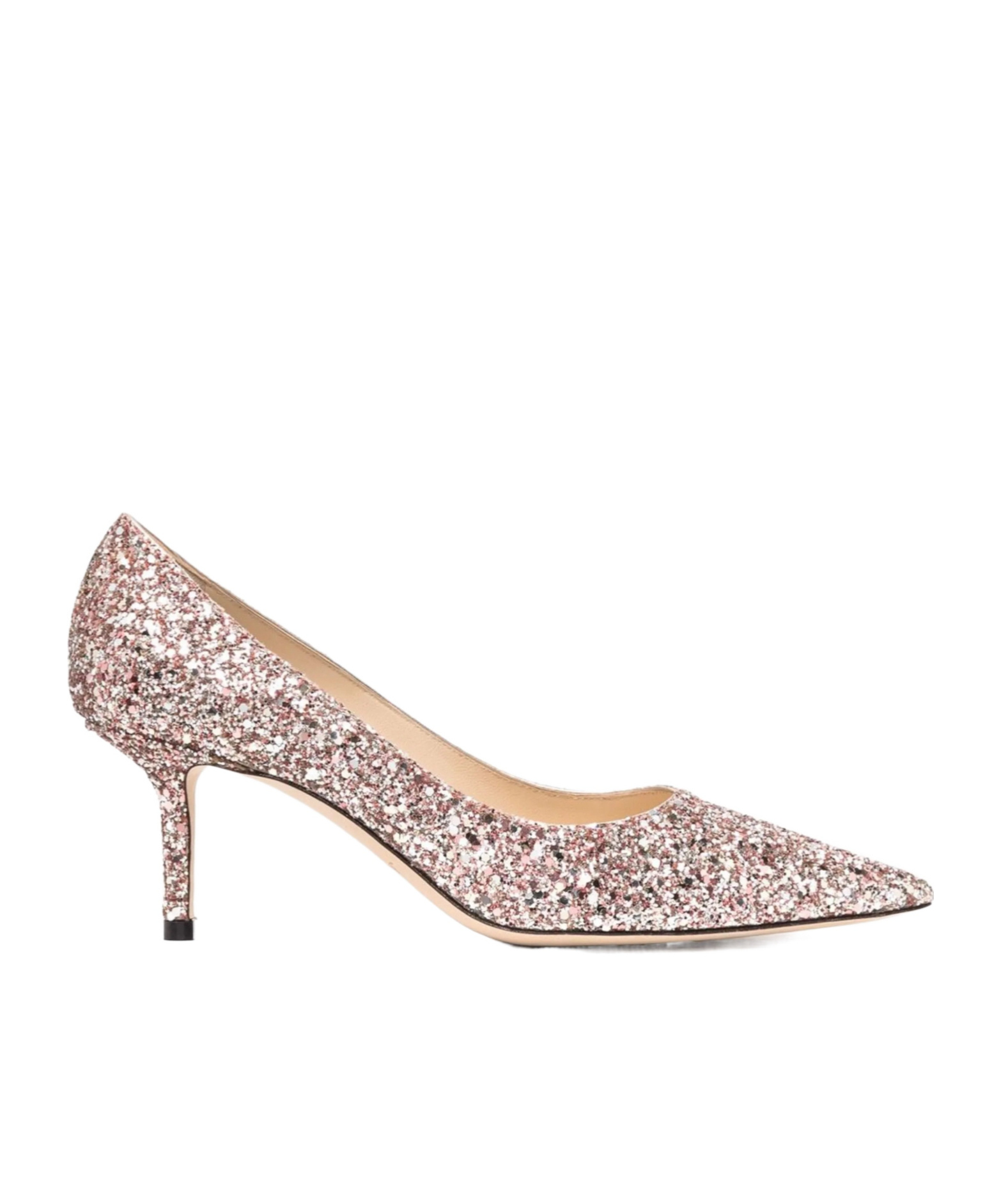 Jimmy Choo Love 85mm Glitter Pumps In Multi