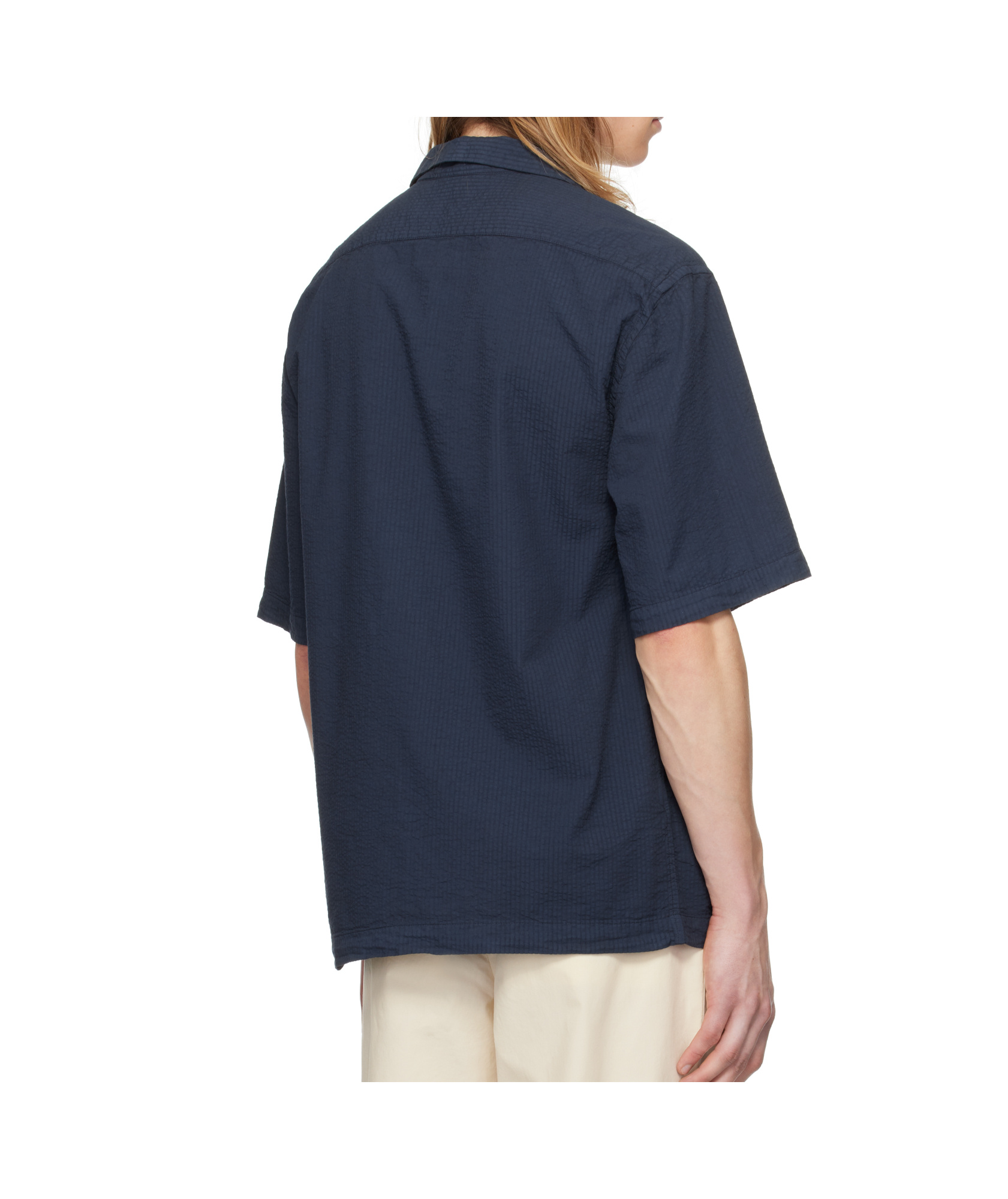 Barena Venezia Cotton Shirt In Blue