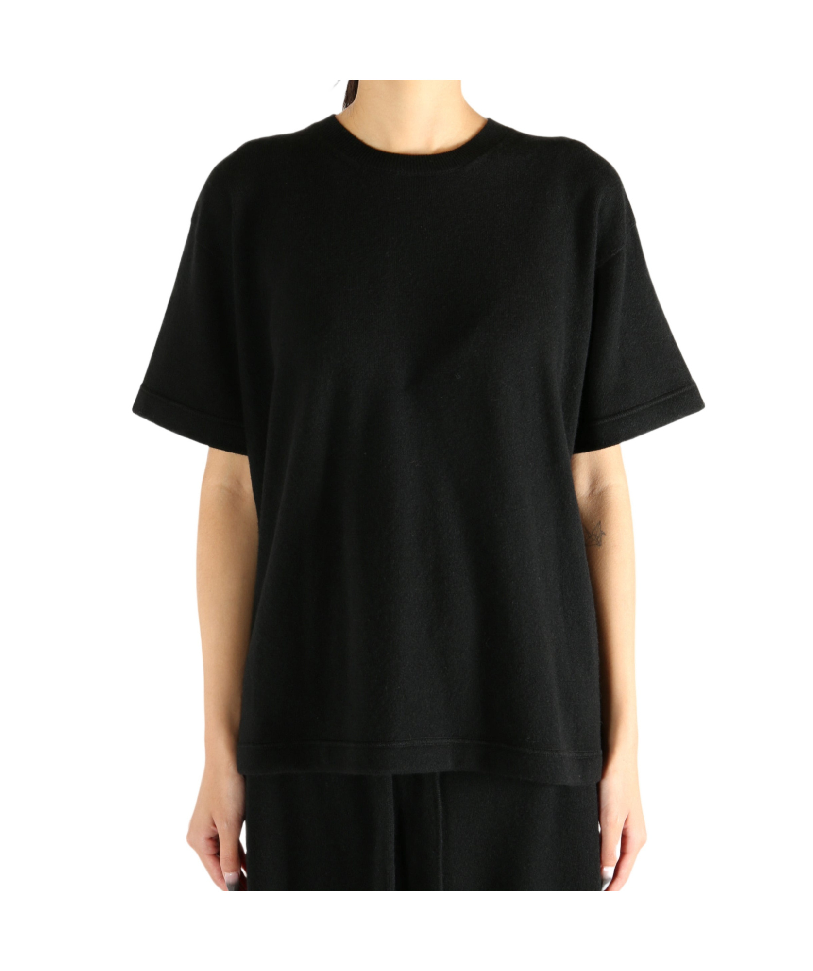 The Row Short-sleeved T-shirt In Black