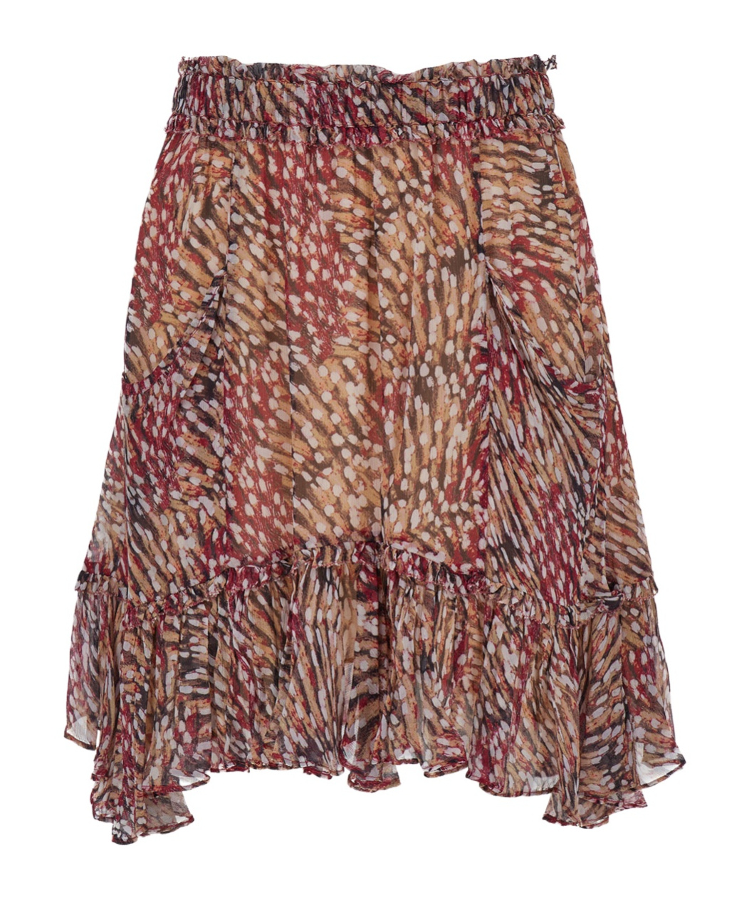 ISABEL MARANT ÉTOILE VIERA GRAPHIC-PRINT MINISKIRT