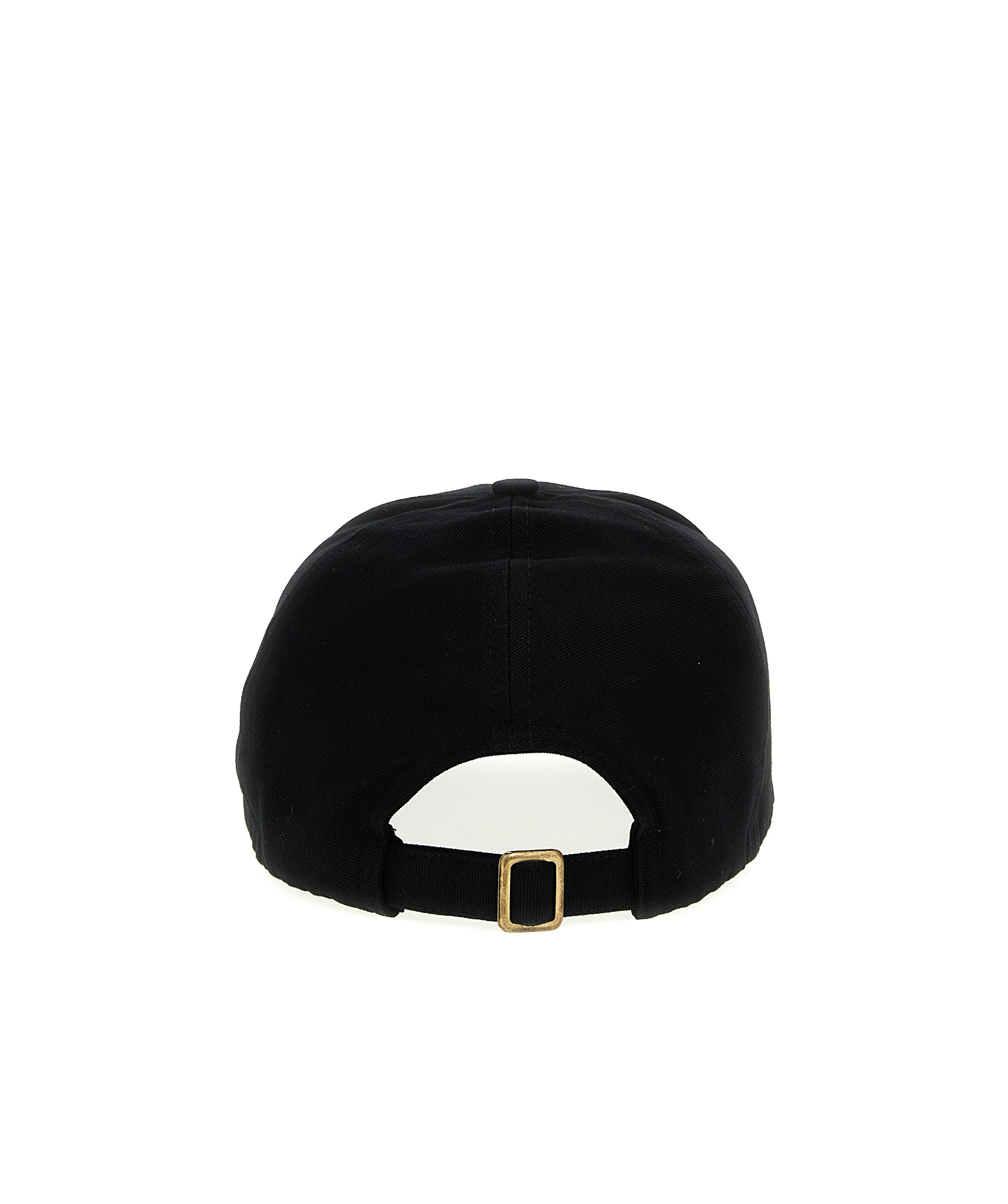 Vivienne Westwood Uni Colour Baseball Cap With Orb Embroidery In Black