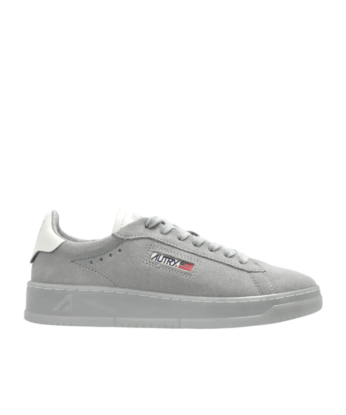 Autry Timberwolf Grey Dallas Low Sneakers In Gray