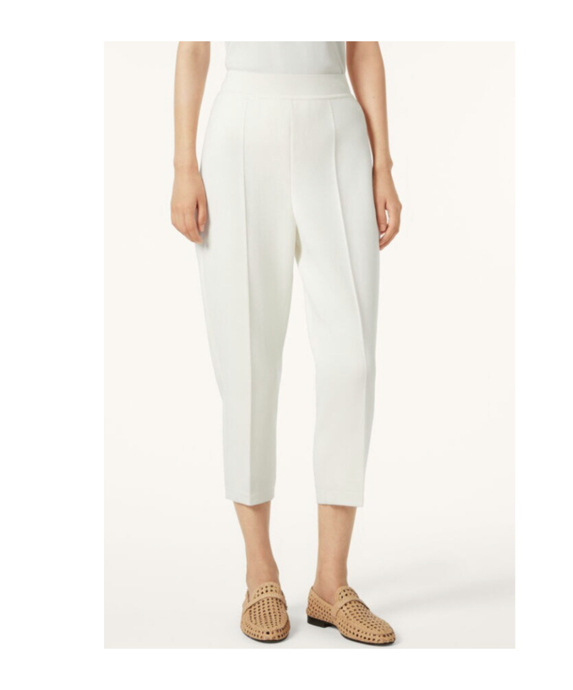 Loro Piana Straight Casual Pants In White