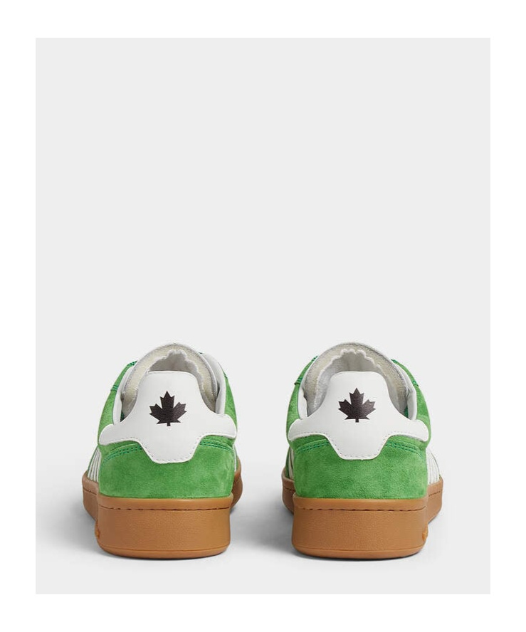 Dsquared2 Green Low Top Sneakers In Green
