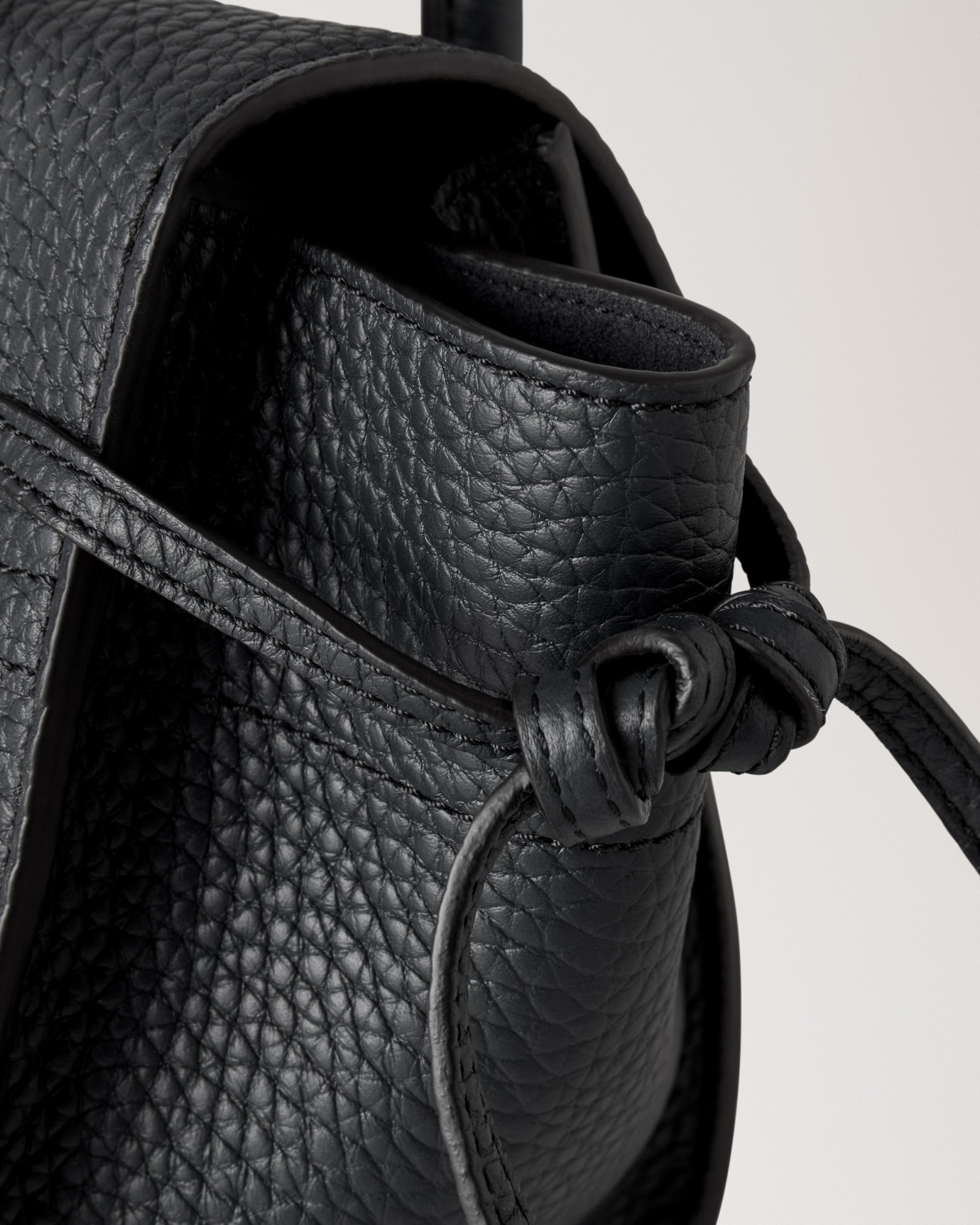 Mulberry 'small Bayswater' Black Shoulder Bag With Laminated Logo