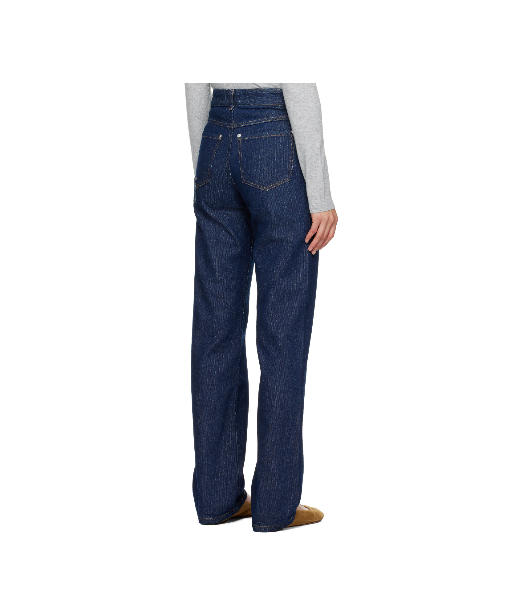 Gimaguas Blue Leslie Jeans In Dark Blue