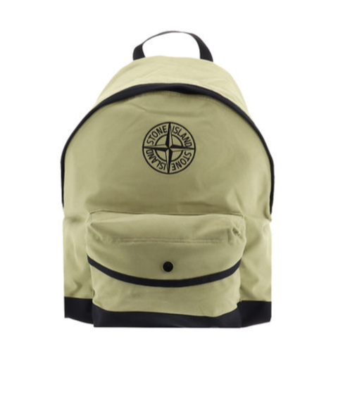 STONE ISLAND COMPASS-MOTIF BACKPACK