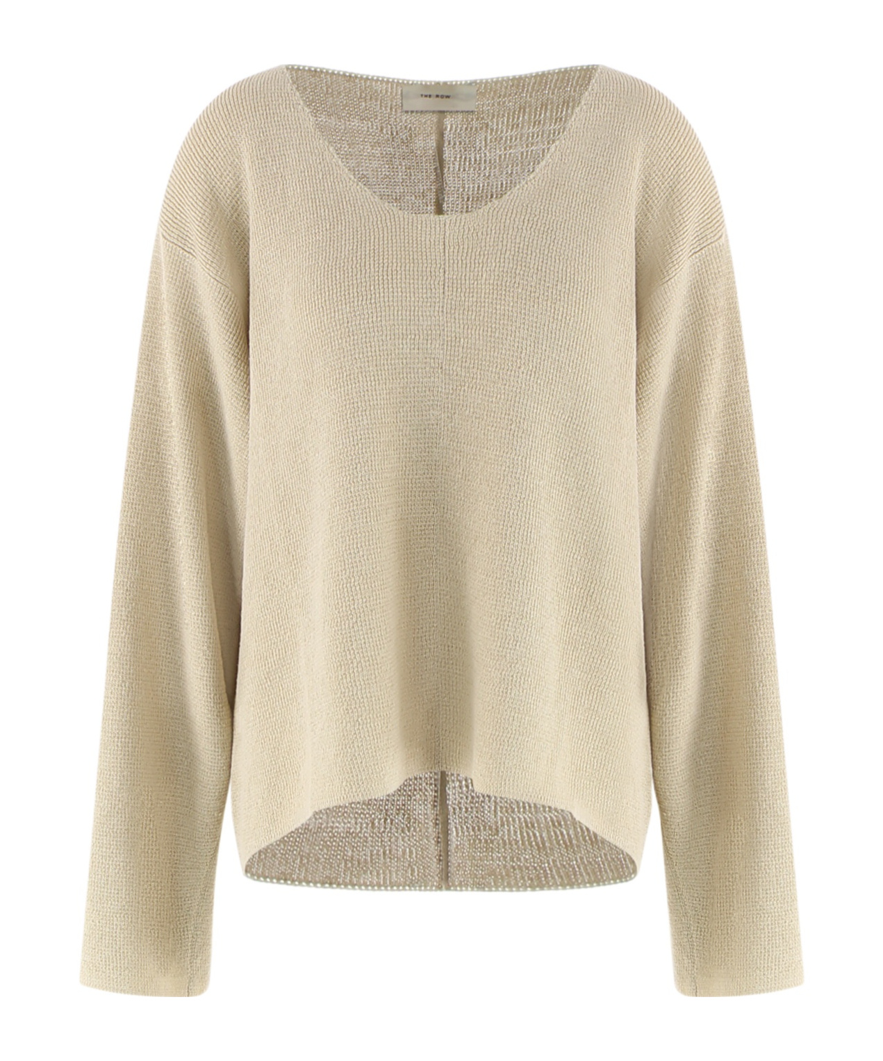 The Row Long-sleeved Sweater In Nude