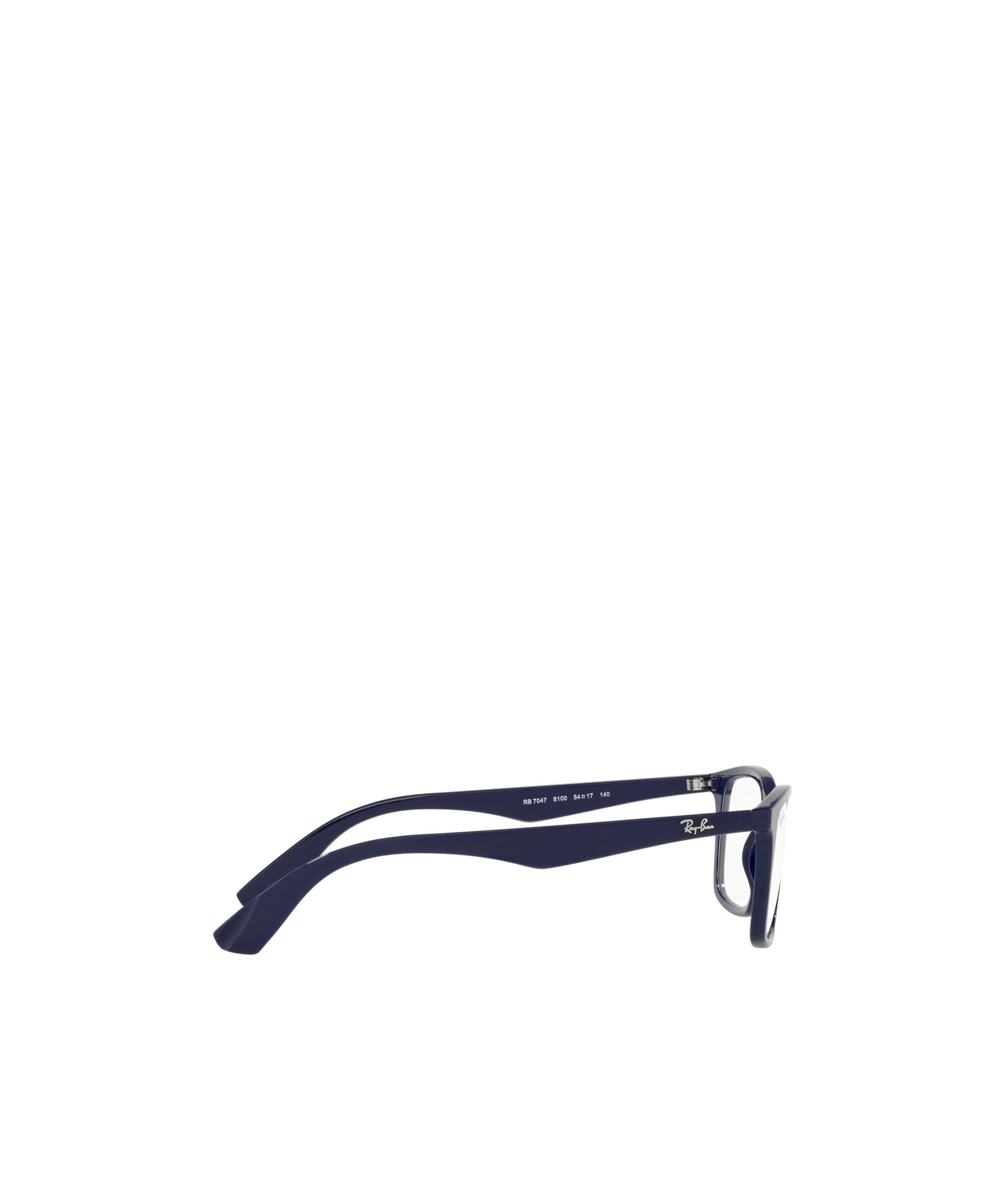 Ray Ban Ray-ban Rectangular Frame Glasses In Blue