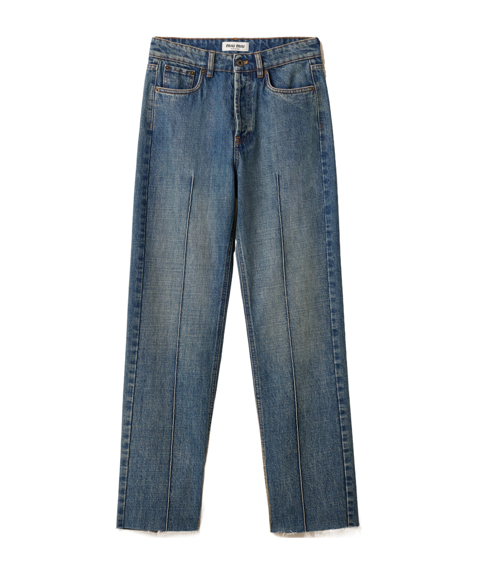 MIU MIU DENIM FIVE-POCKET JEANS