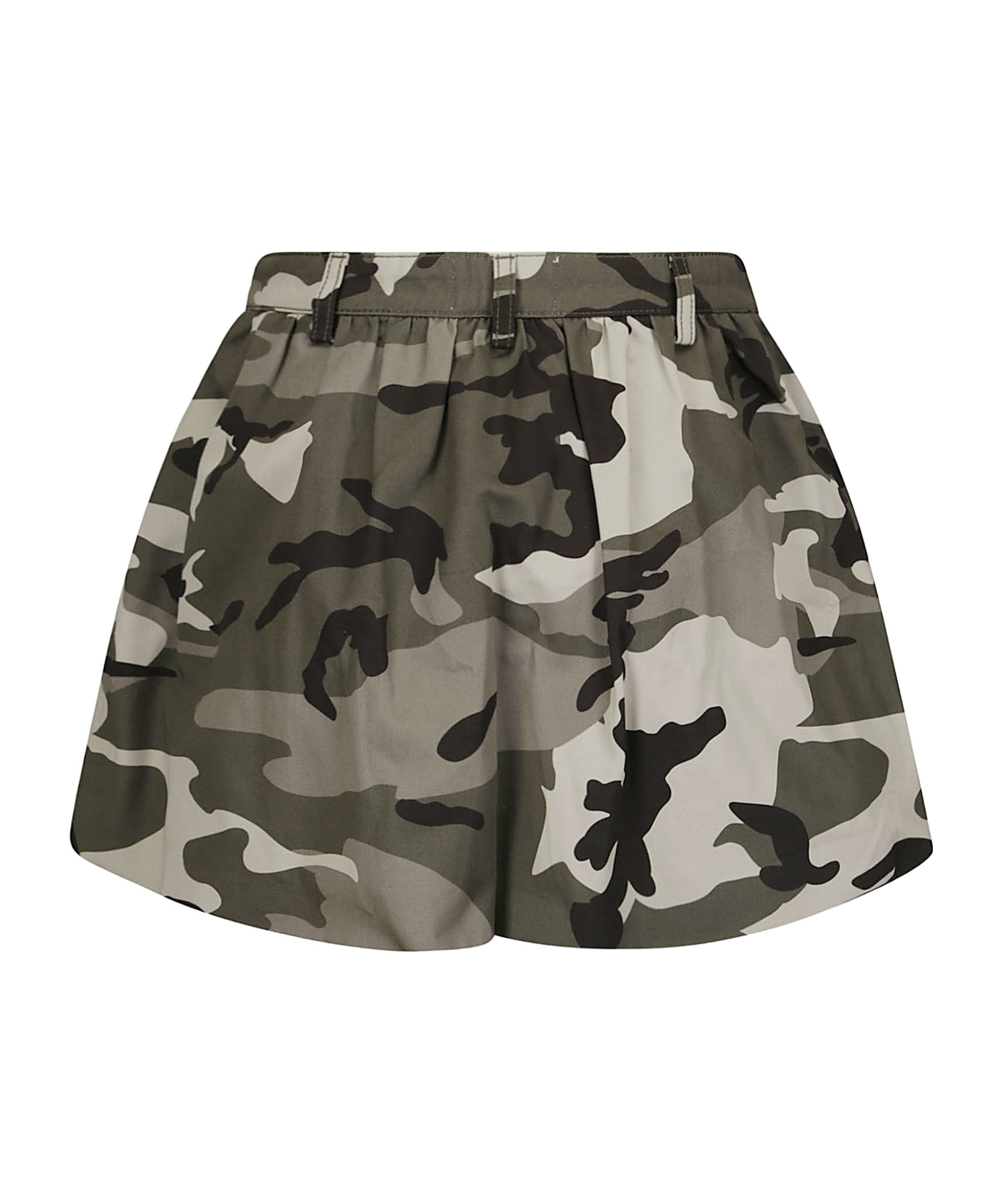 Baum Und Pferdgarten Camouflage Print Skirt In Green