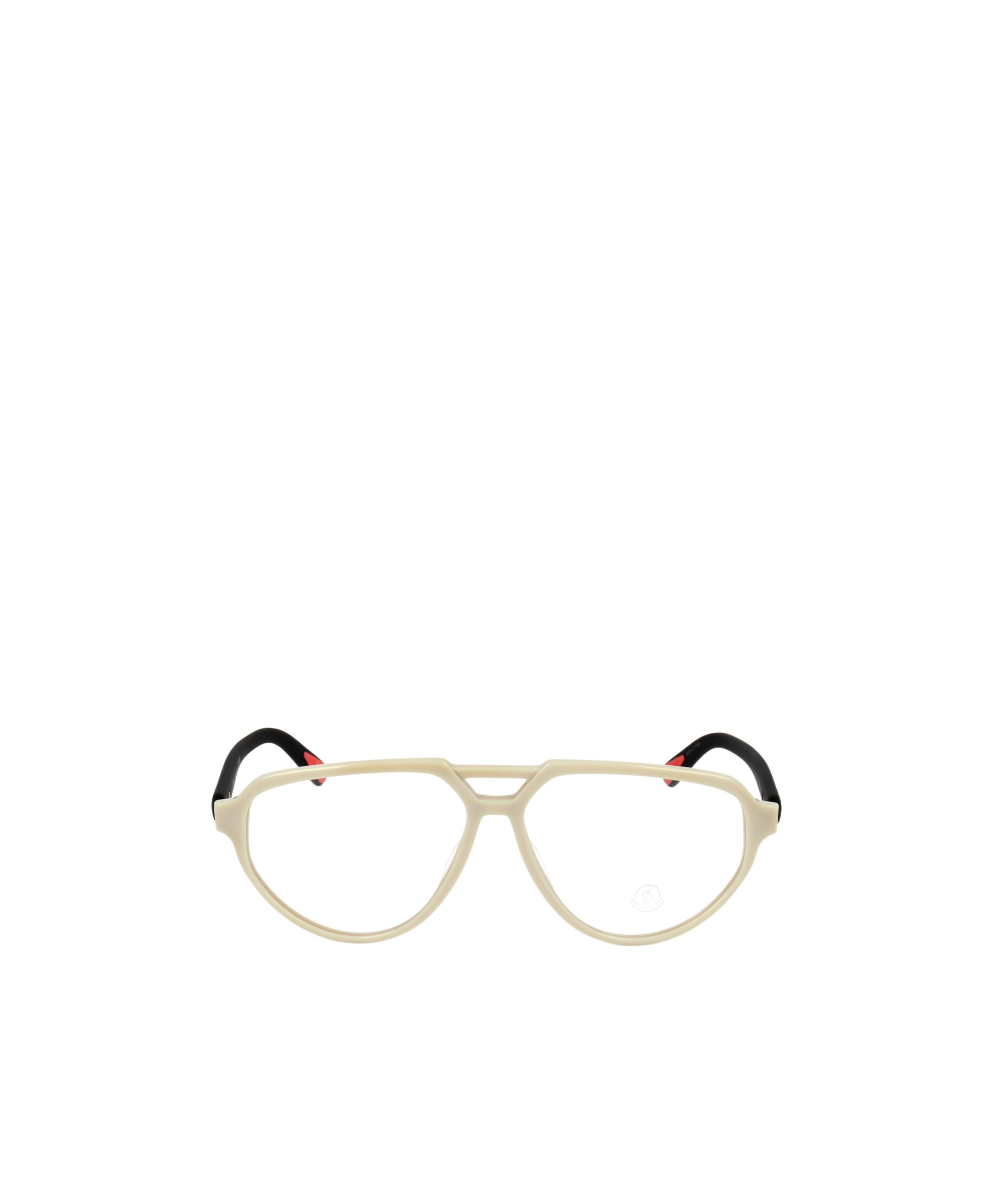 Moncler Logo Flat Mirror In Nude