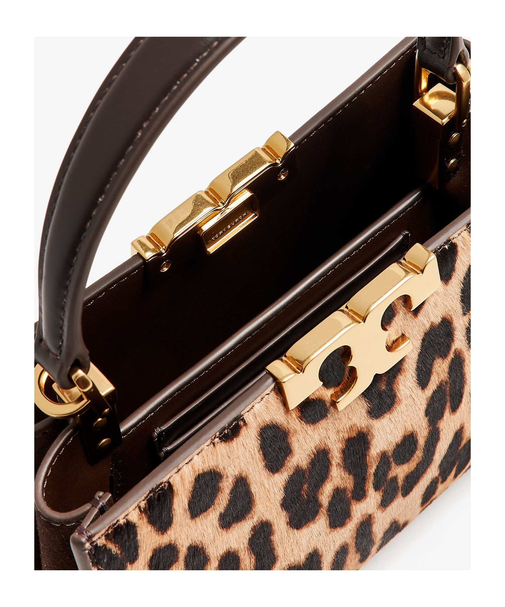 Shop Tory Burch Mini Eleanor Tote Bag In Black
