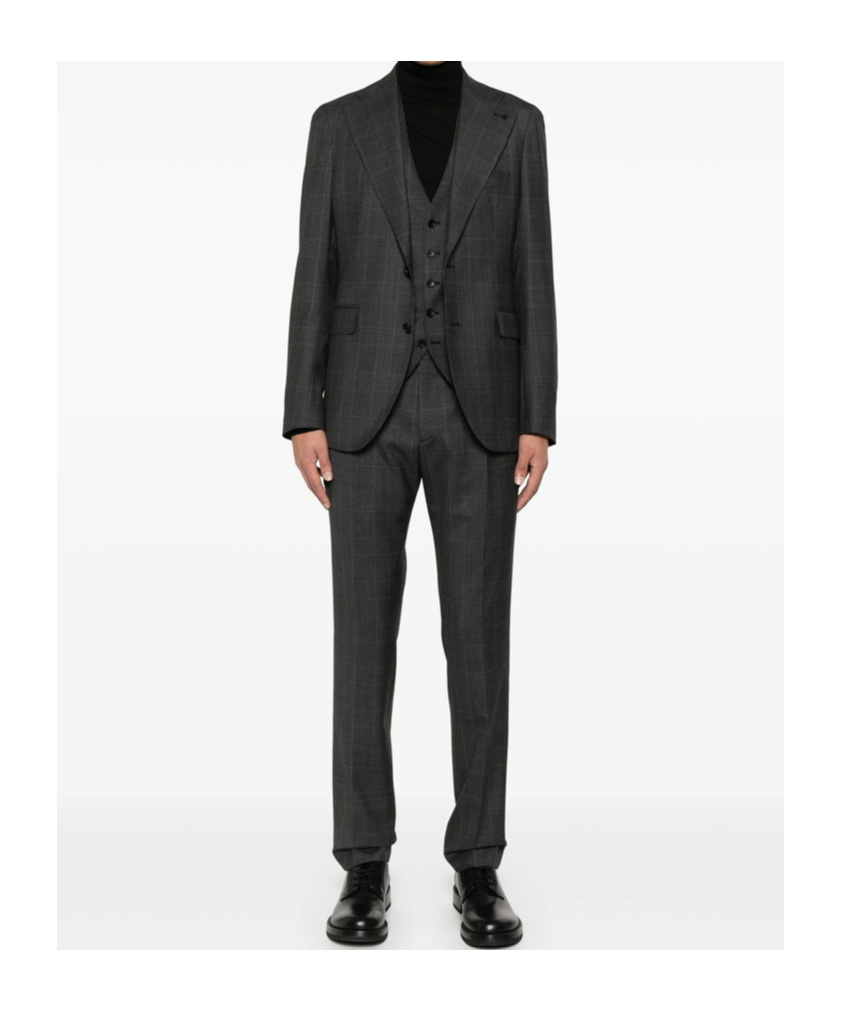 Tagliatore Virgin-wool Three-piece Suit