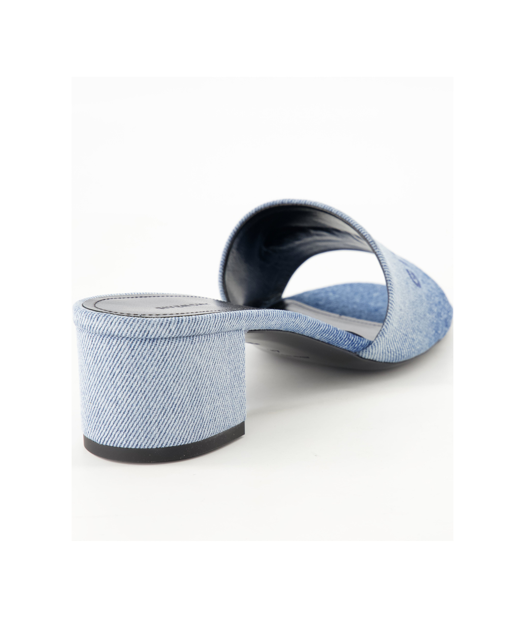 Givenchy '4g' Open Toe Block Heel Sandals In Blue