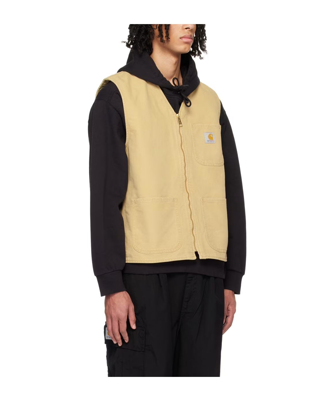 Carhartt Arbor Logo Vest In Black