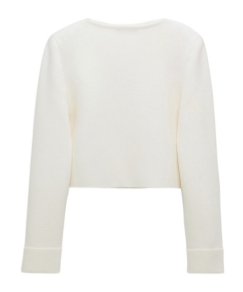 Dorothee Schumacher Sharp Ambition Wool-blend Jacket In White