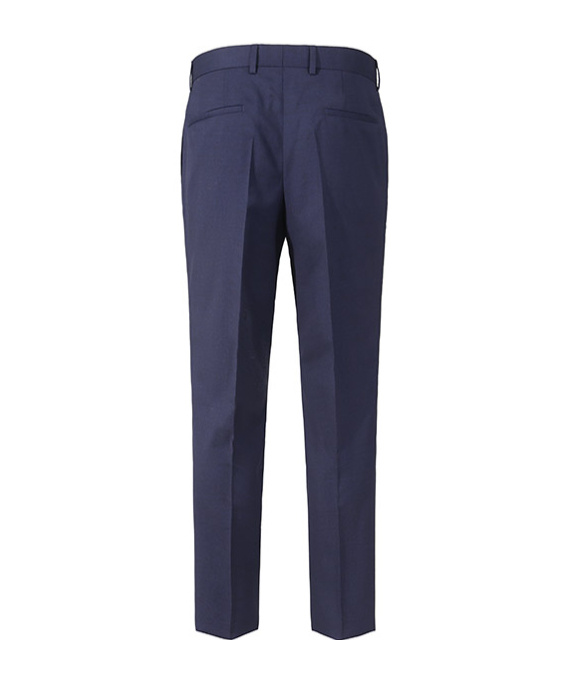 Hugo Boss Long-sleeved Blazer And Belt-loop Trouser Set In Blue