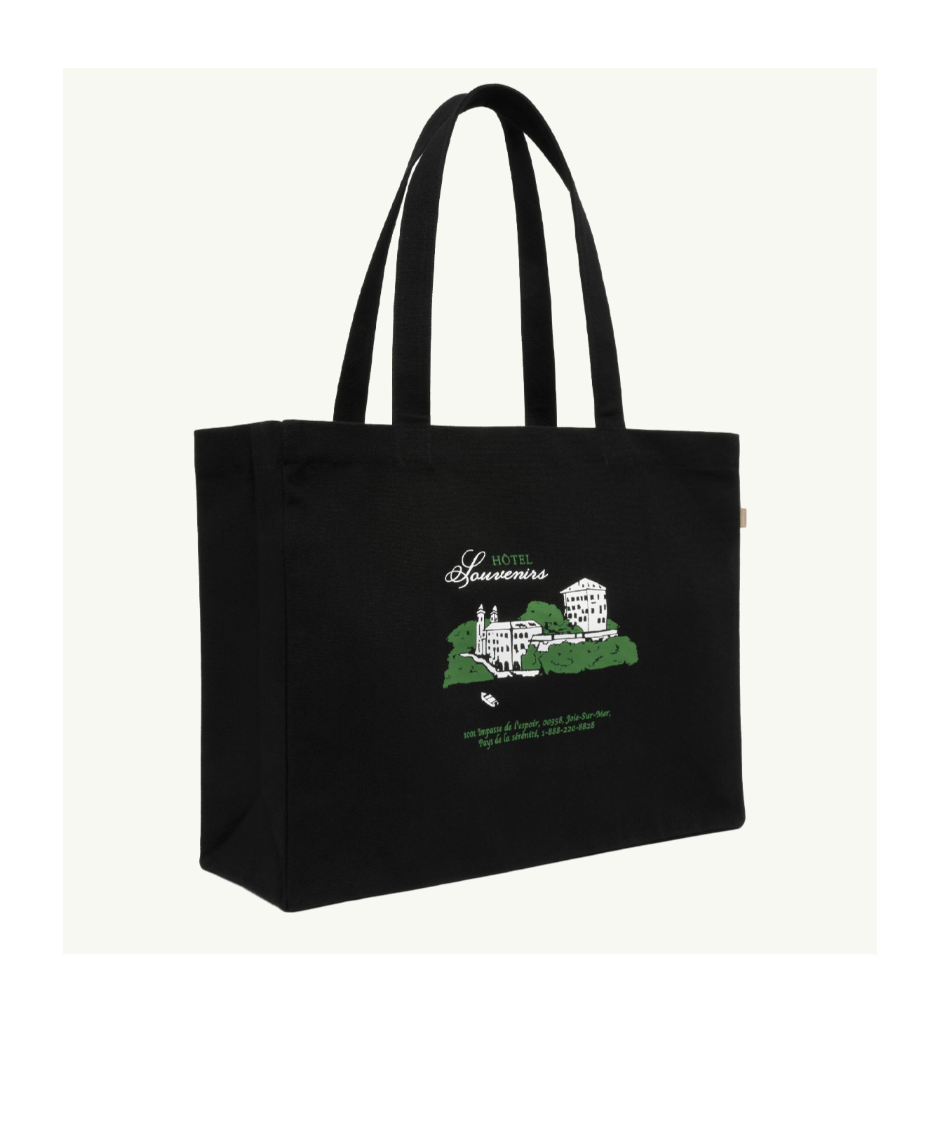 Apc X Jjound Pattern Shoulder Bag In Black
