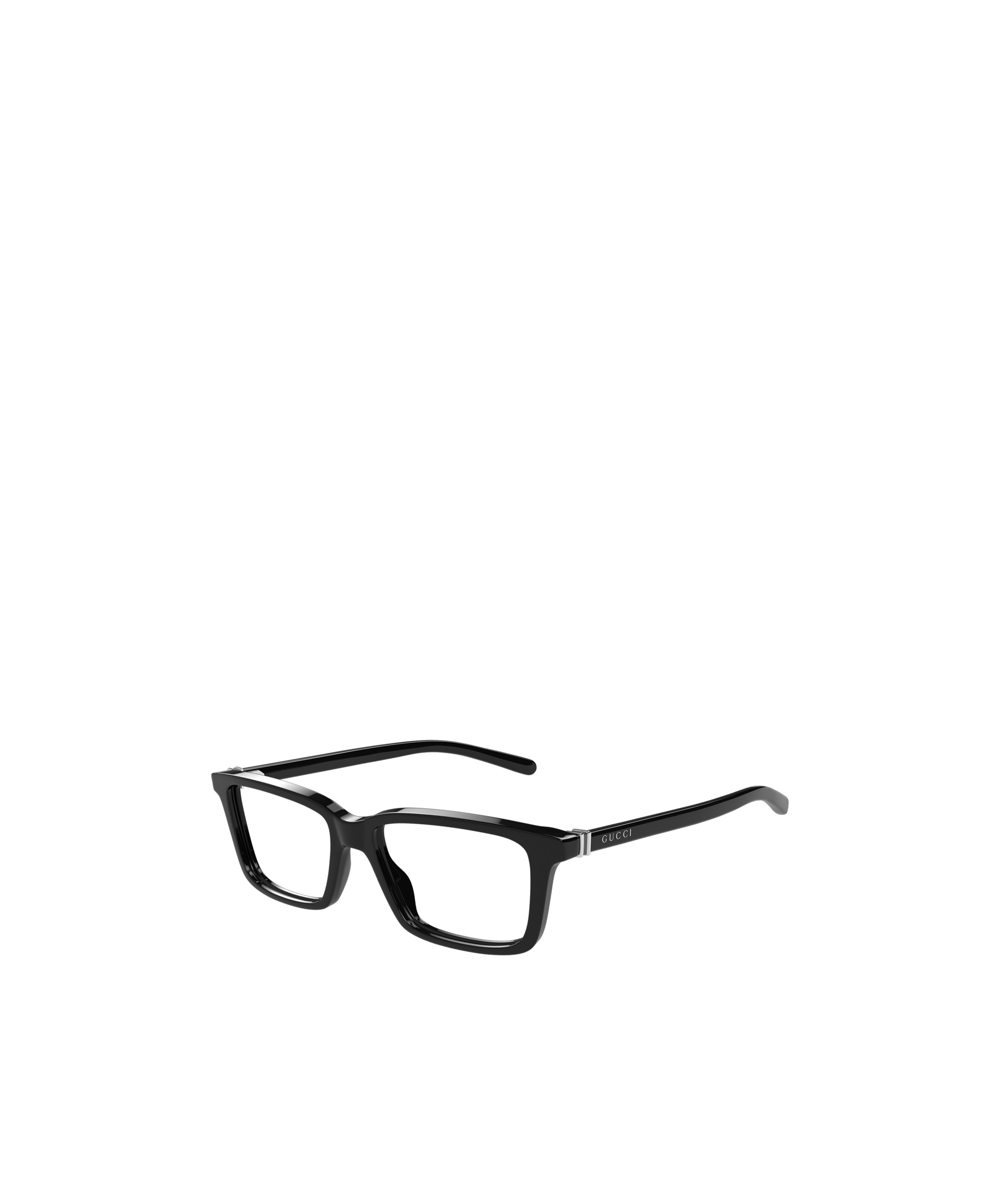 Gucci Eyewear Rectangular Frame Glasses In Black