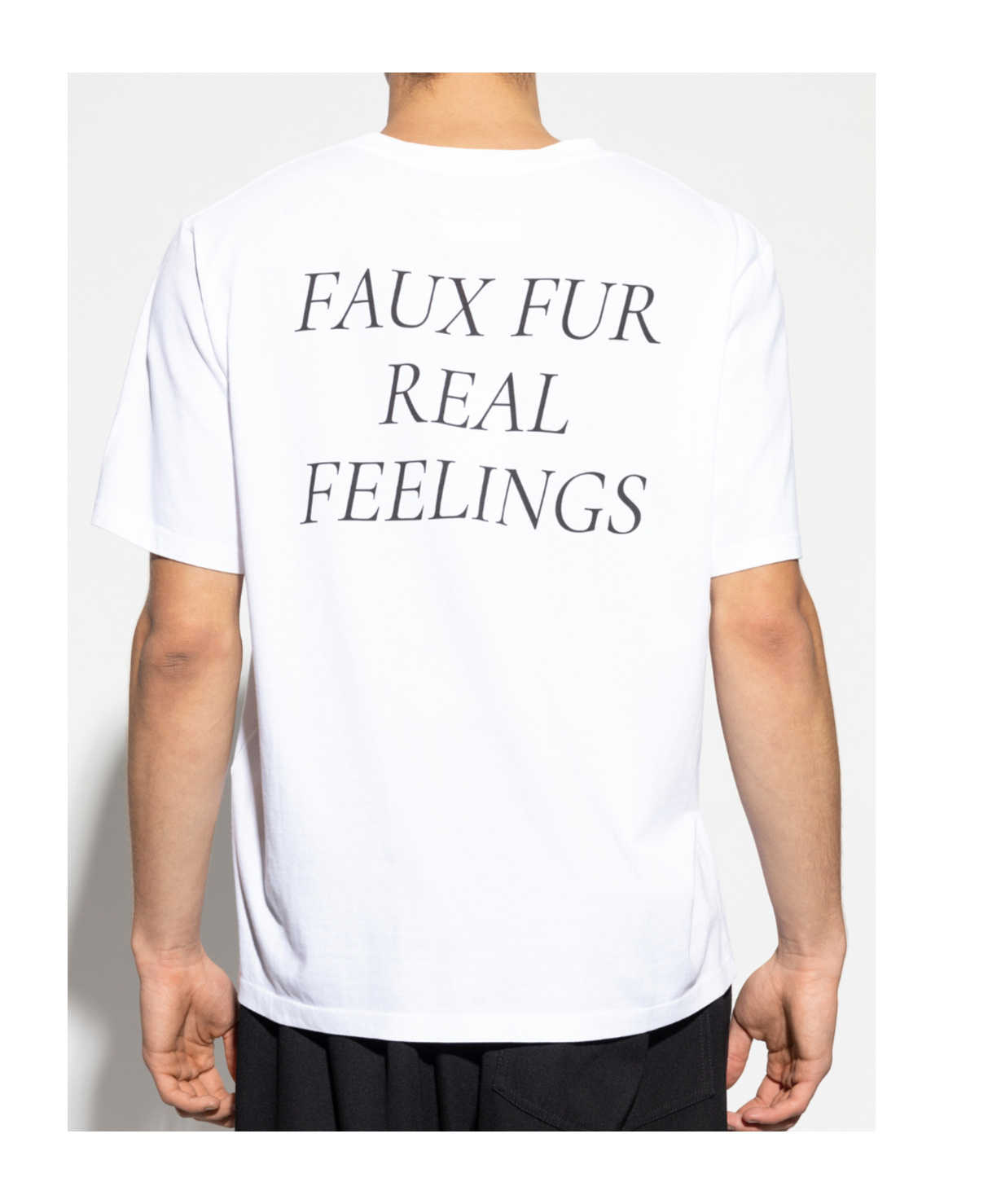 Mm6 Maison Margiela Mm6 By Maison Margiela Relaxed-fit Crew Neck T-shirt With Graphic Print In White
