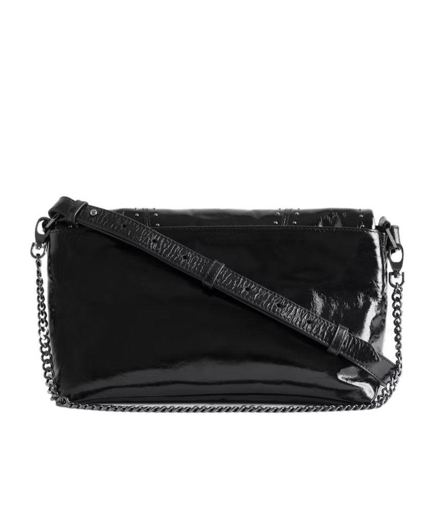 Zadig & Voltaire Zadig  Voltaire Studded Shoulder Bag In Black