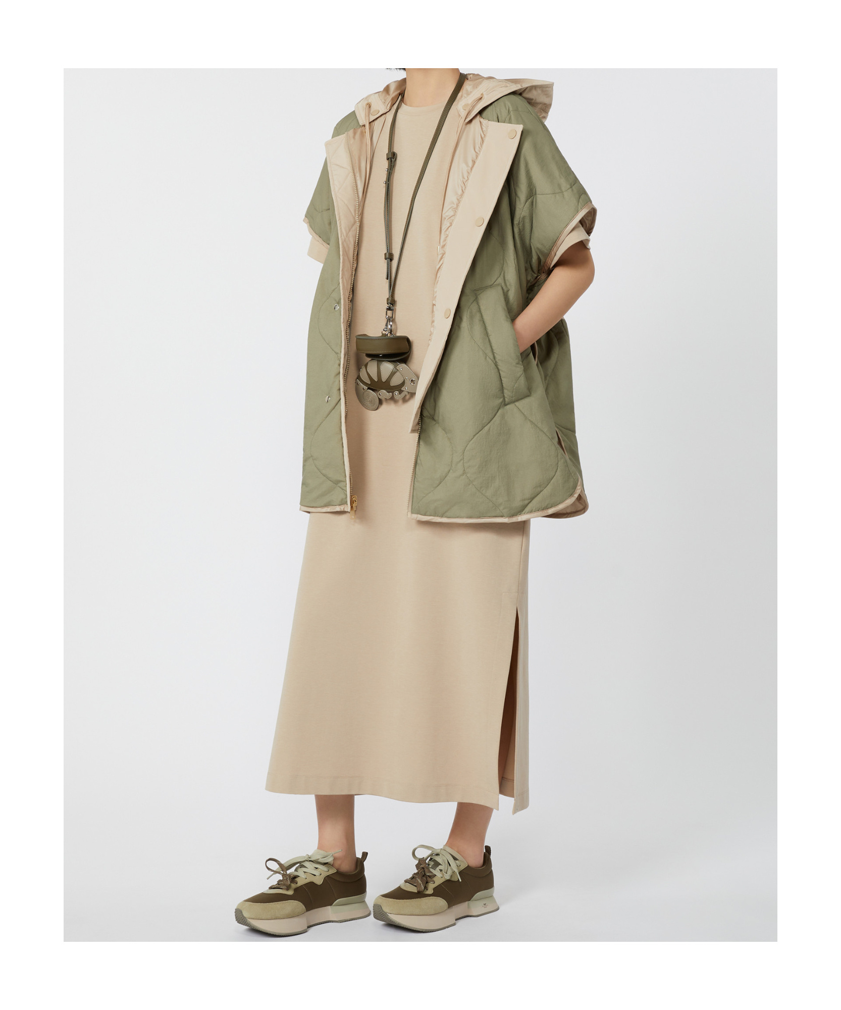 Weekend Max Mara Reversible Water-repellent Canvas Cape