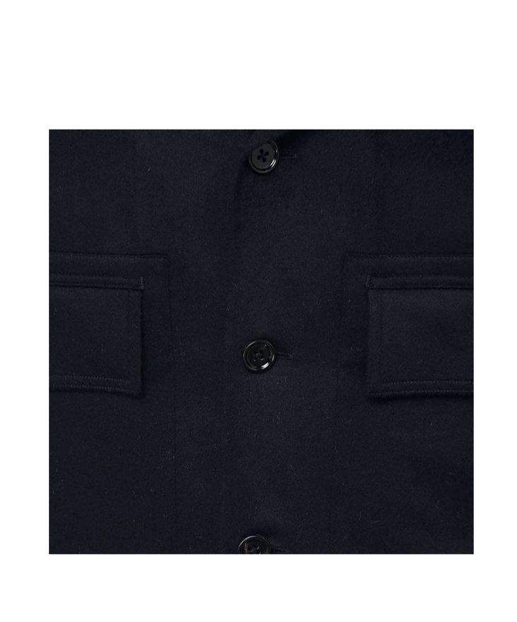 Shop Zegna Z Slingle Breasted Long Sleeved Jacket In Black