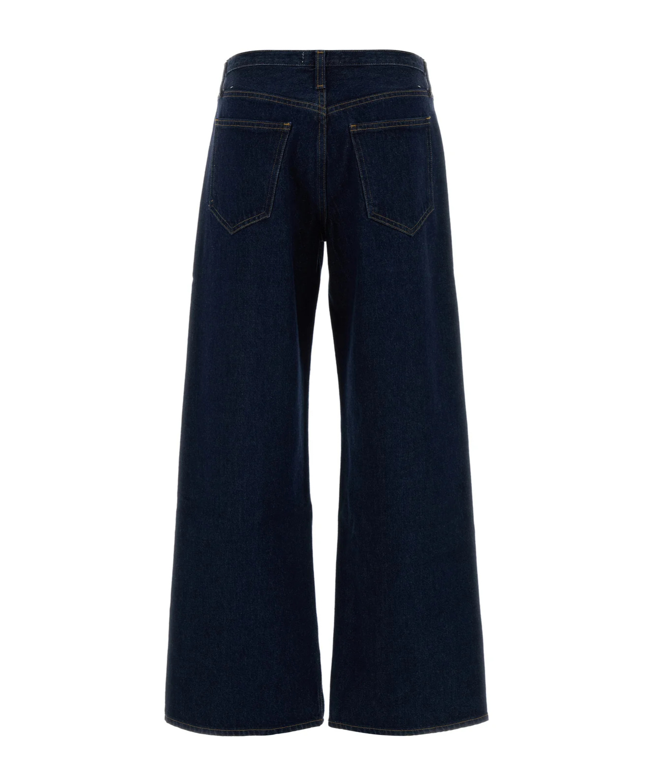 Agolde Belt Loops Jeans In Black