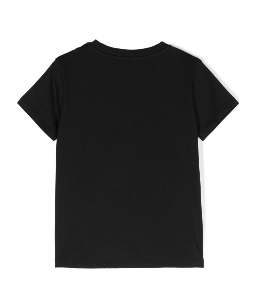 Moncler Stretch Cotton Jersey T-shirt In Black