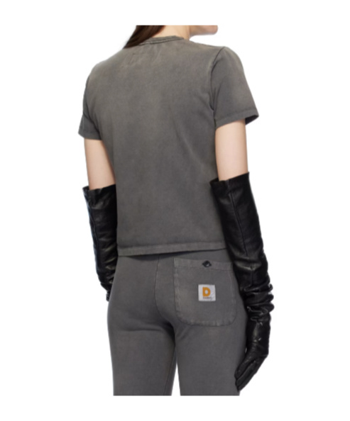 Doublet Print T-shirt In Black