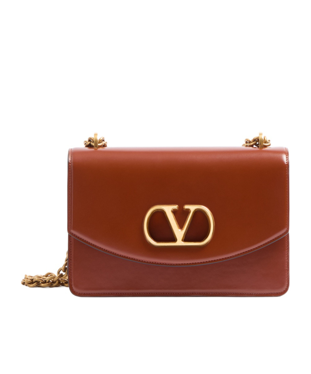 Valentino Small Vain Shoulder Bag In Red