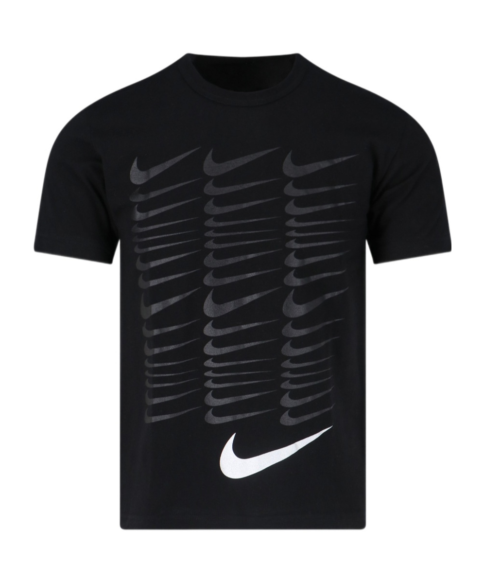 Comme Des Garçons Black X Nike Crewneck T-shirt In Black