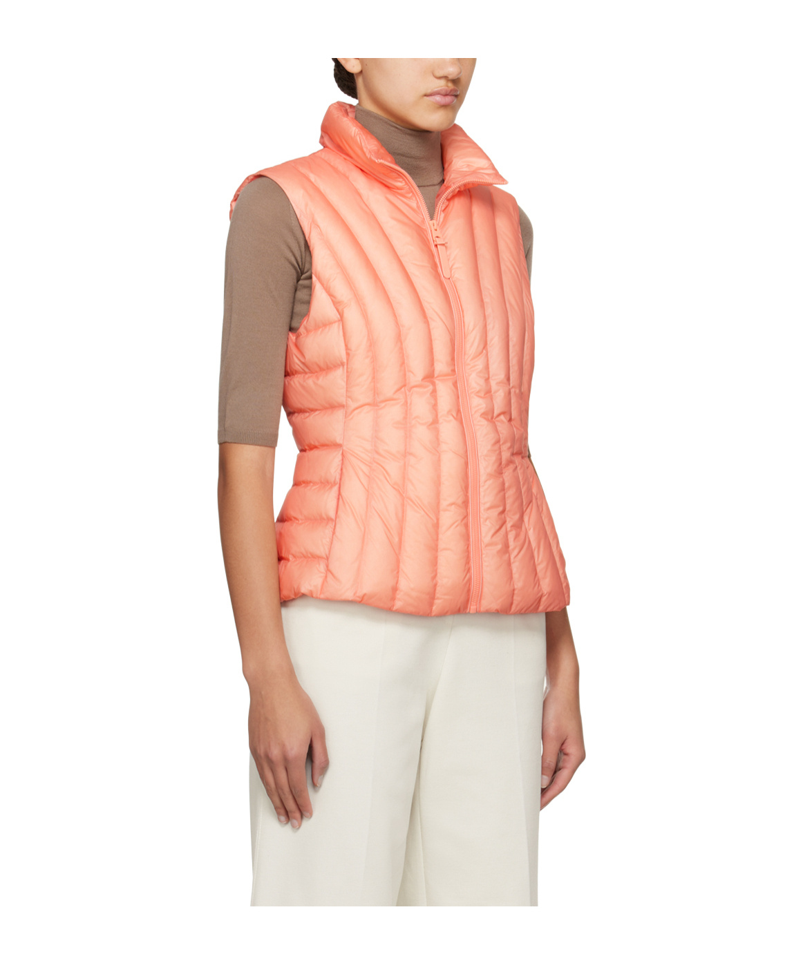 Mackage Lilyan Down Vest In Pink