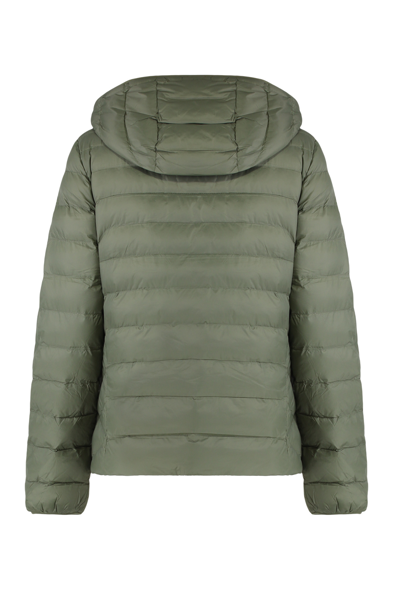 Ralph Lauren Hooded Puffer Jacket In Green