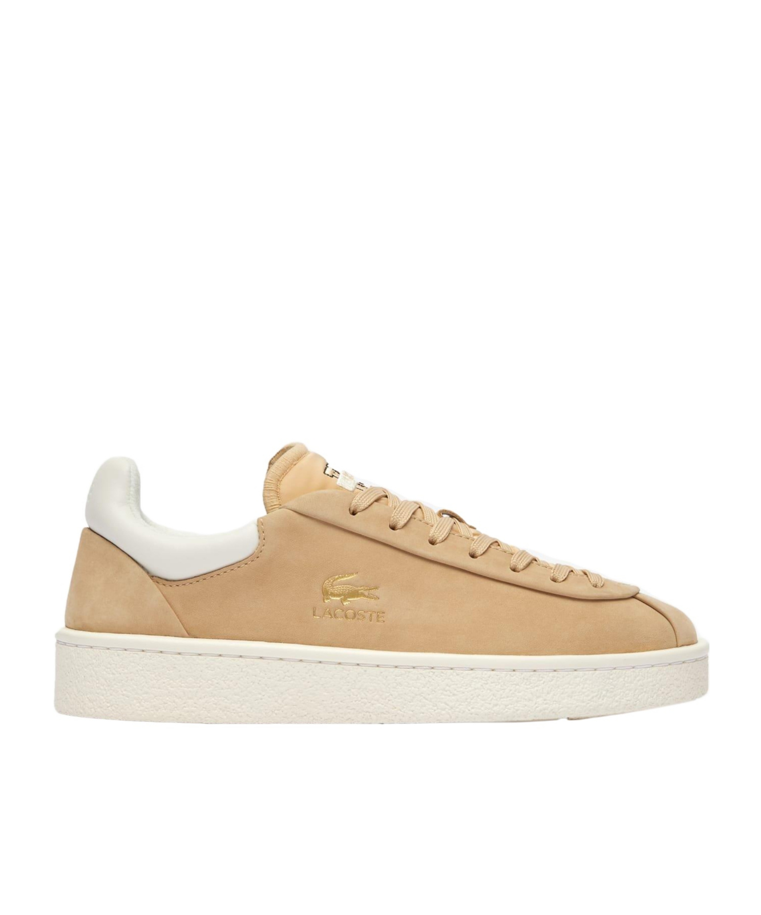 Lacoste Suede Lowtop Sneaker In Brown