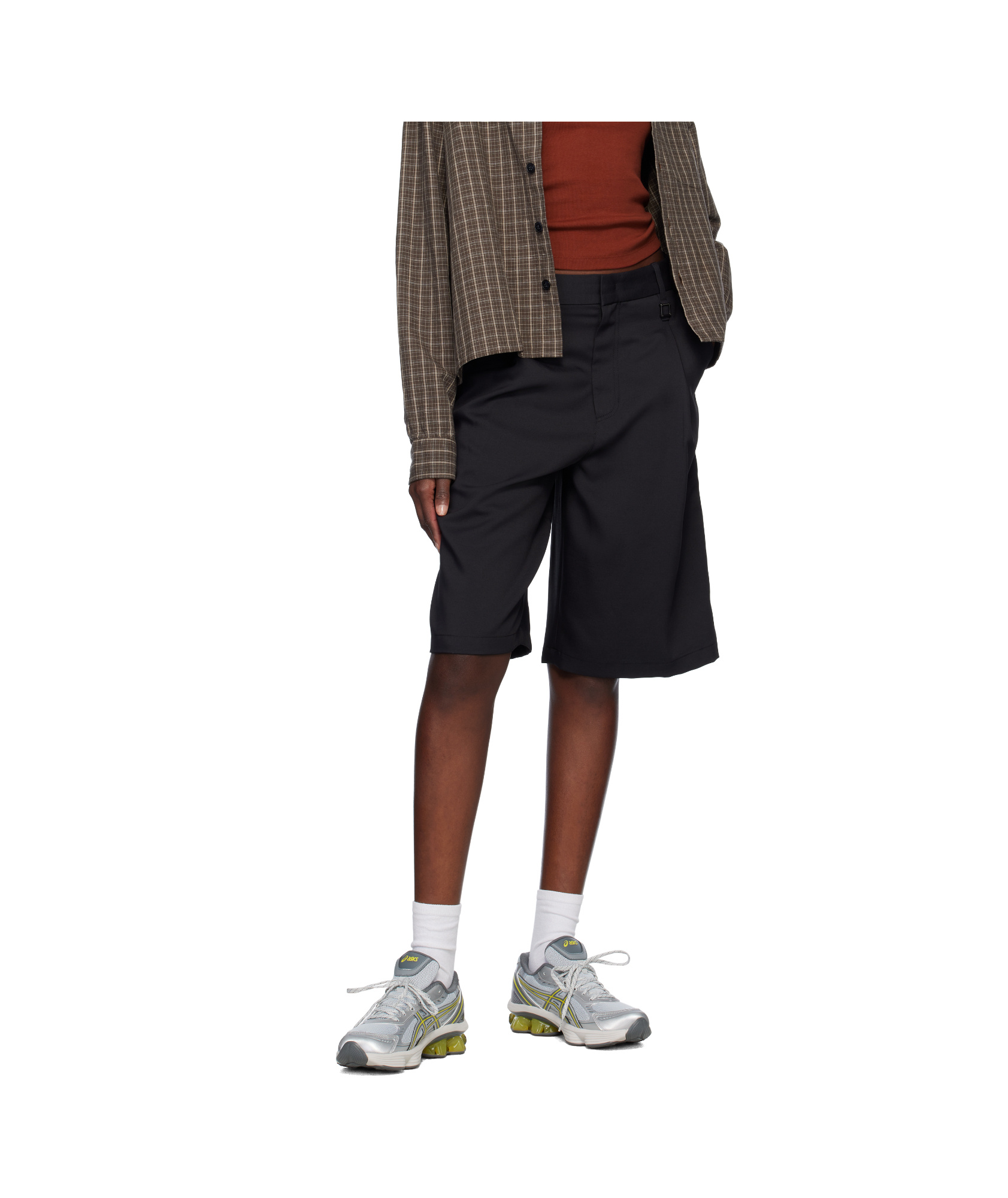 Asics Gel Kinetic Fluent Sneaker In Gray