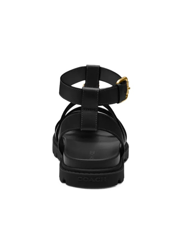 COACH SCULPTED-C FISHERMAN SANDALS