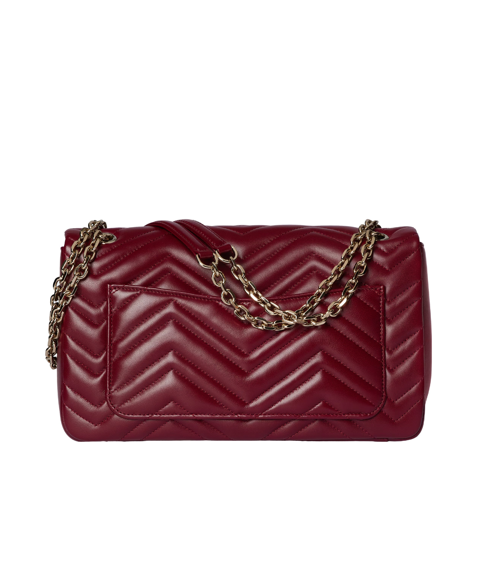 Gucci Gg Marmont Large Shoulder Bag In Red
