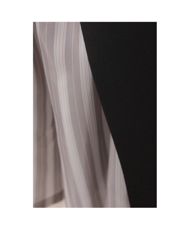 Namacheko Tidan Layered Twill Shorts In Black
