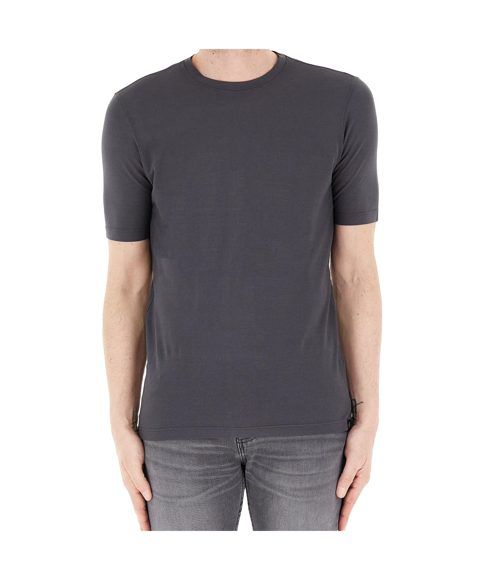 Gran Sasso Short-sleeved T-shirt In Black