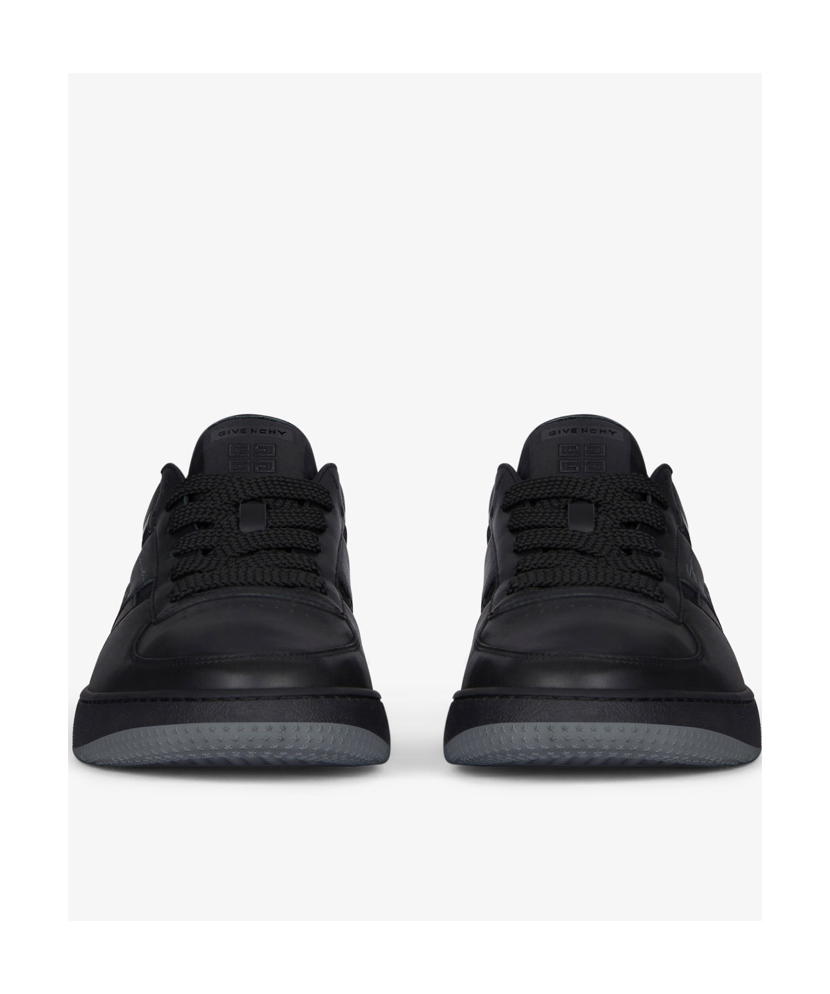 Givenchy G Move Low-top Sneakers In Calf Leather In Black