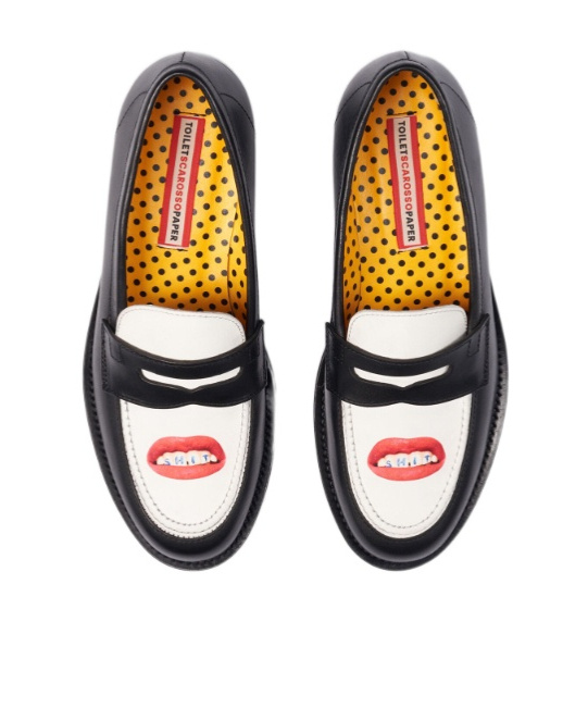 Scarosso Wash Your Mouth For Her Loafers In Black