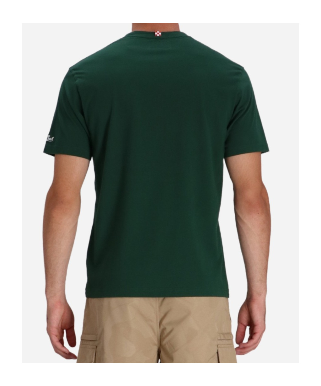MC2 SAINT BARTH SLOGAN-PRINT T-SHIRT