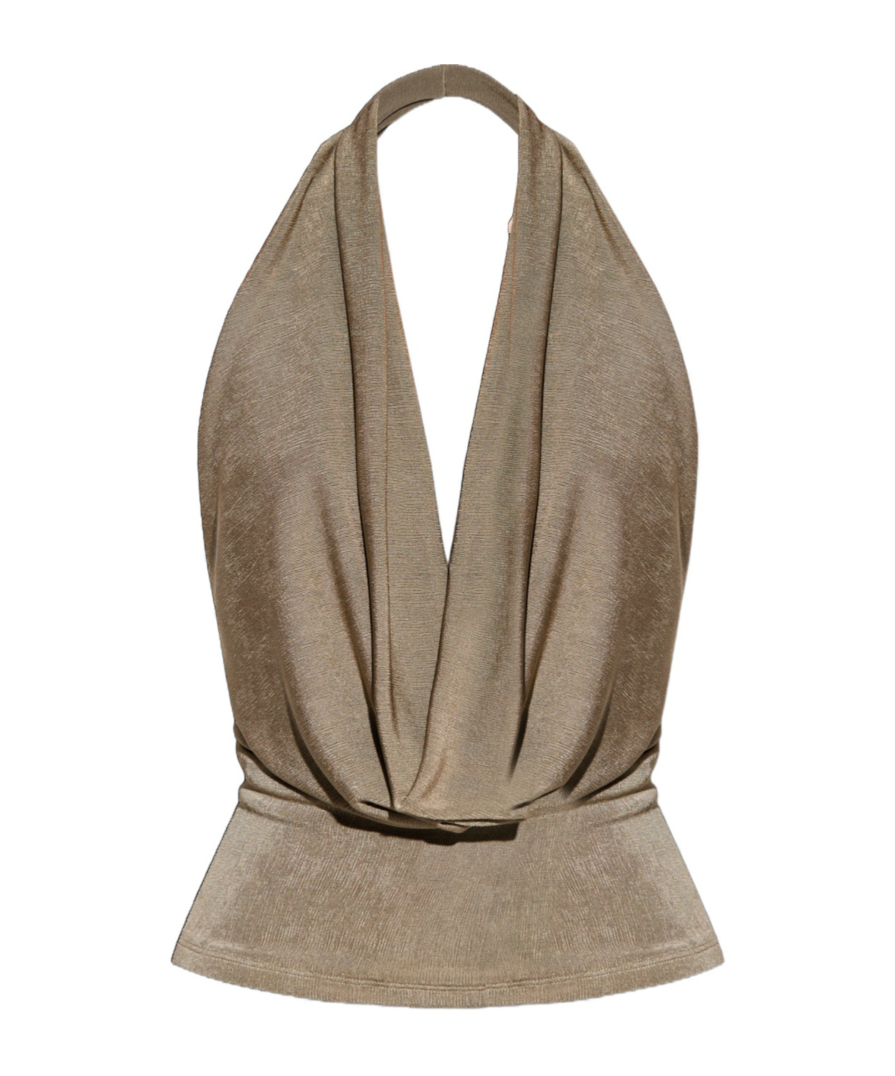 MISBHV DRAPED-DETAIL BLOUSE