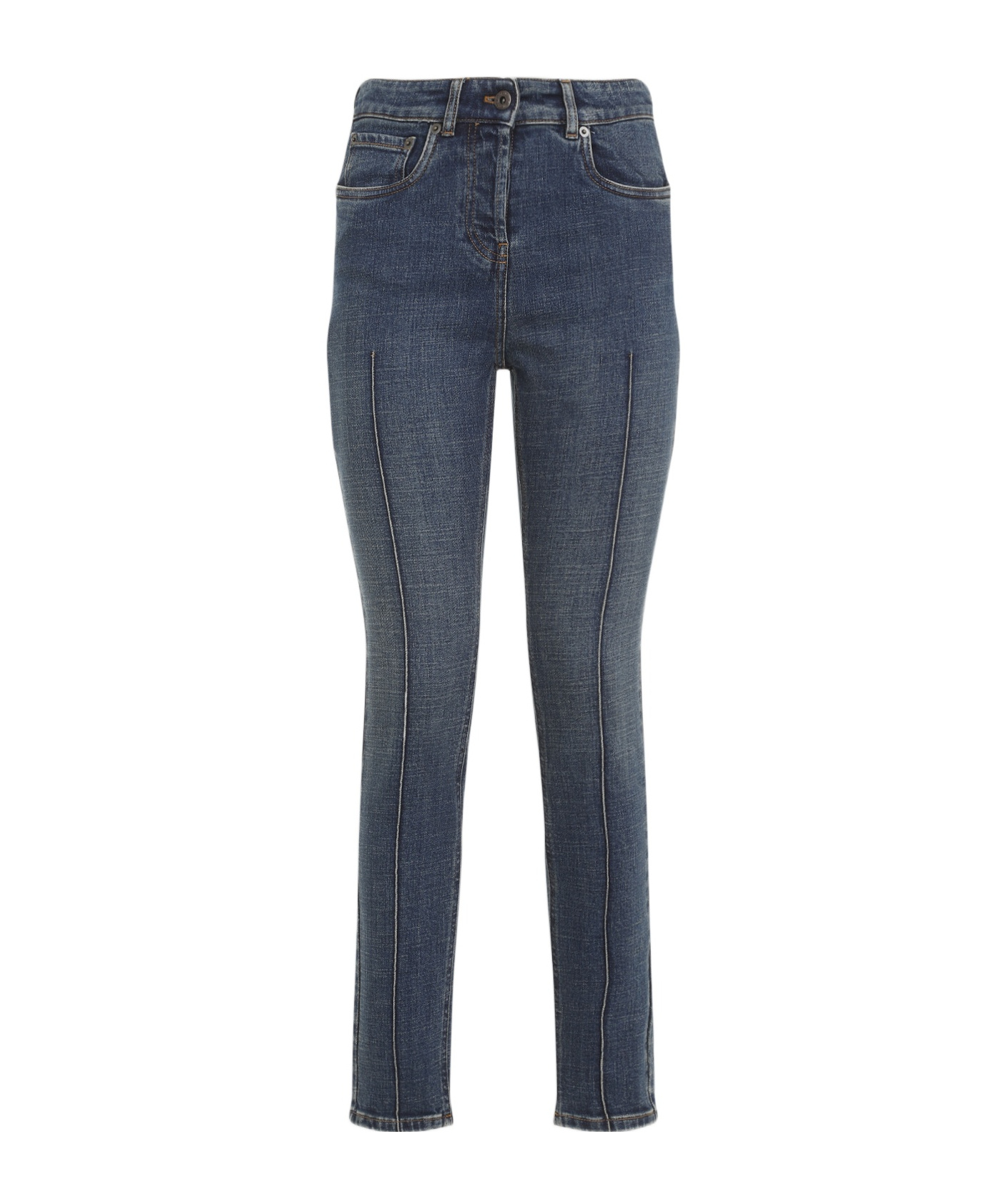 Miu Miu Cropped Jeans In Black