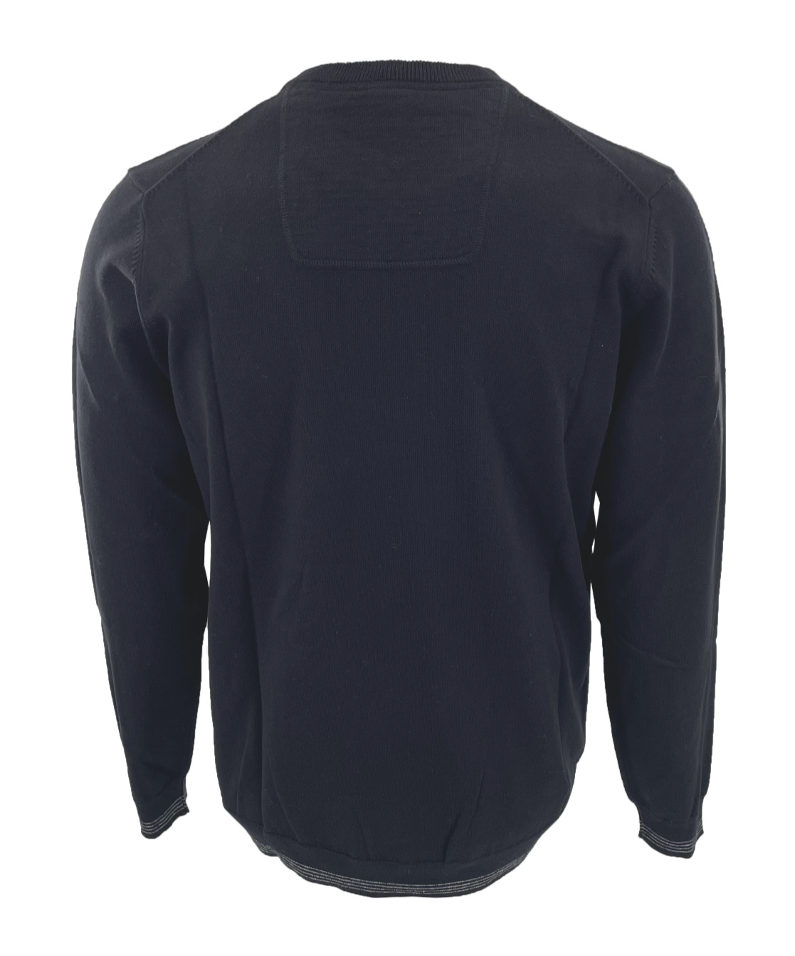 HUGO BOSS ROUND-COLLAR AND LONG-SLEEVED SWEATER