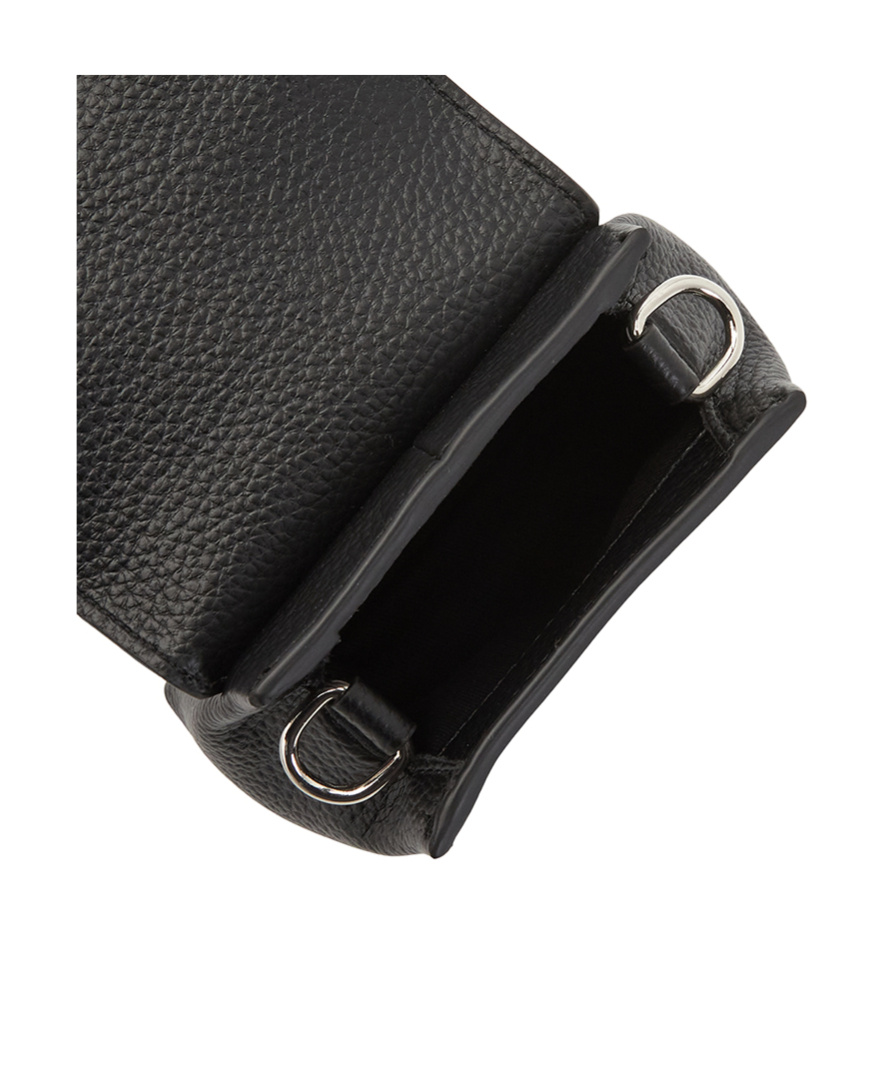 Vivienne Westwood Nano Pouch Chain Crossbody Bag In Black