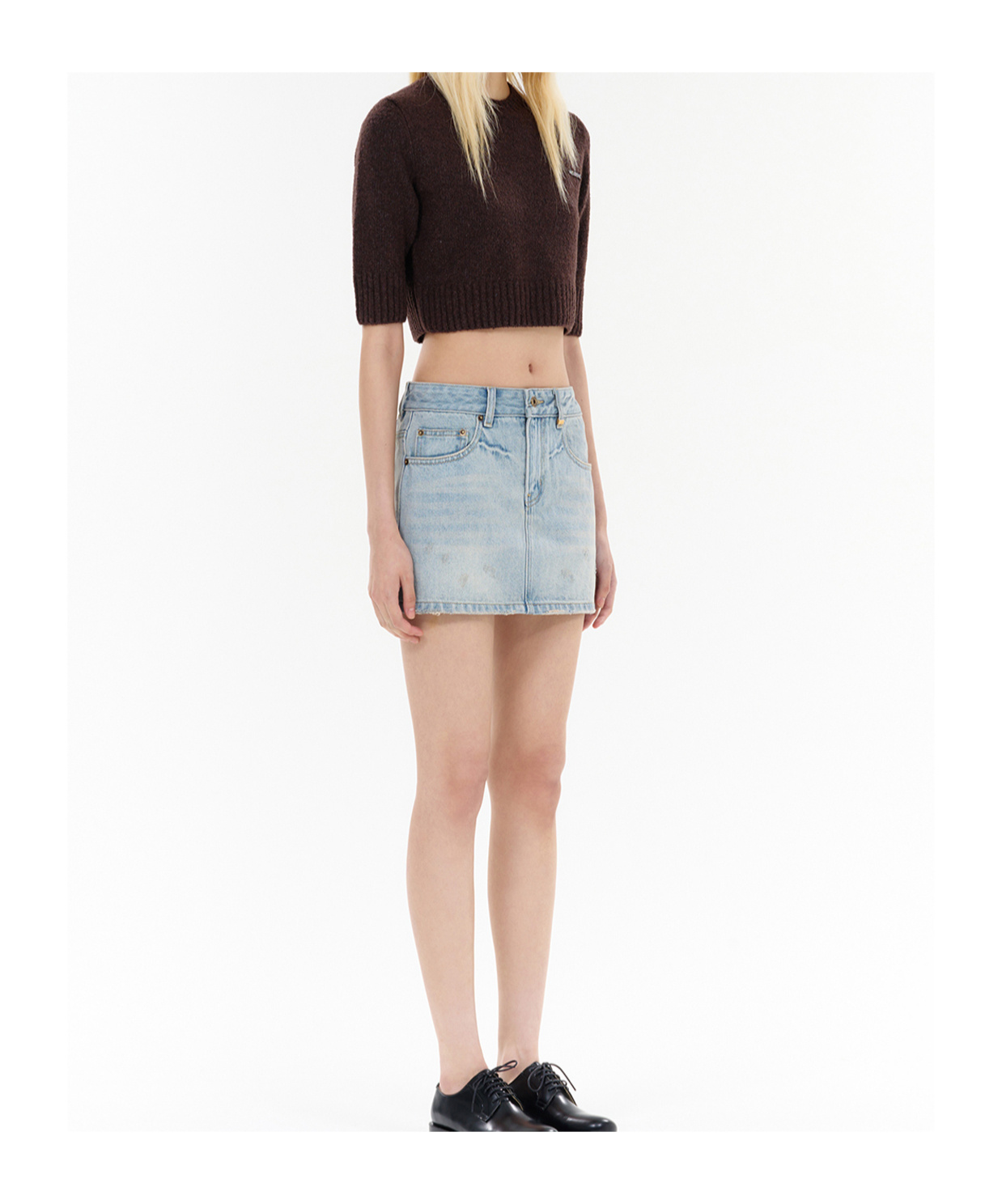 We11 Done Round-neck Wool Sweater